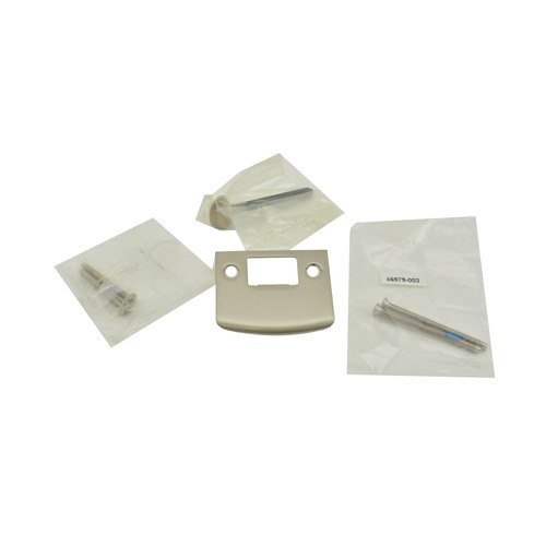 Baldwin 8BR0706004 Satin Nickel Entry Knob/Lever Kit for Thick Doors