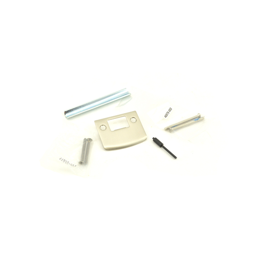 Baldwin 8BR0707004 Satin Nickel Passage/Privacy Knob/Lever Thick Door Kit