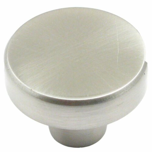 Rusticware 938SN Modern Round Cabinet Knob - Satin Nickel, 1-3/8