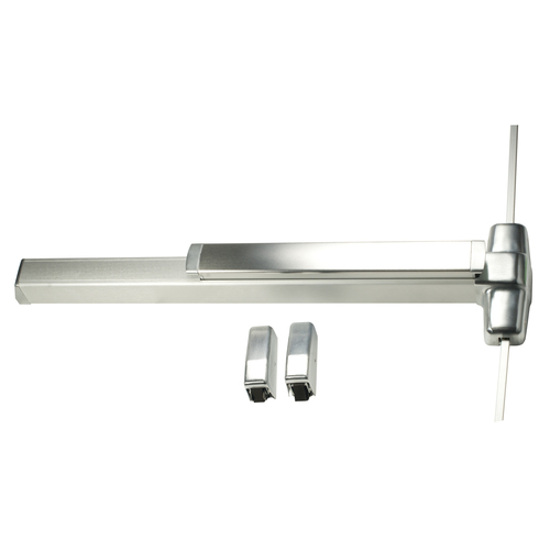 Von Duprin 9827EOF26D3 3' Fire Rated Vertical Rod Exit Device, Satin Chrome Finish