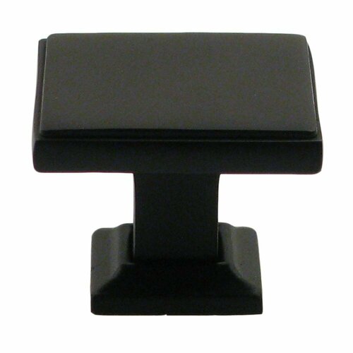 Rusticware 992ORB Modern Square Cabinet Knob - Oil Rubbed Bronze, 1-3/8