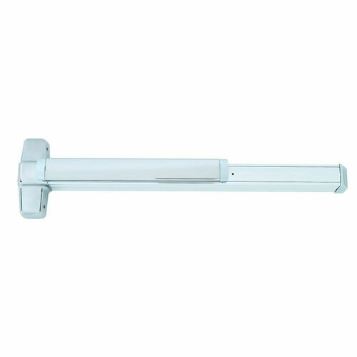 Von Duprin 99EO263 3' Rim Grooved Exit Device, 625 Bright Chrome Finish