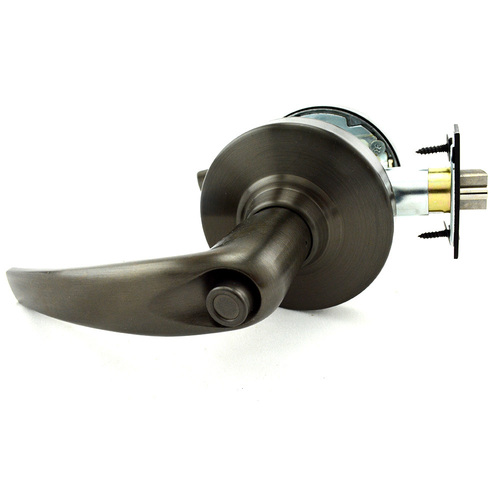 Schlage ALX50P ATH 613 ALX Series Grade 2 Athens Lever Lock, C Keyway, Oil Rubbed Bronze Finish