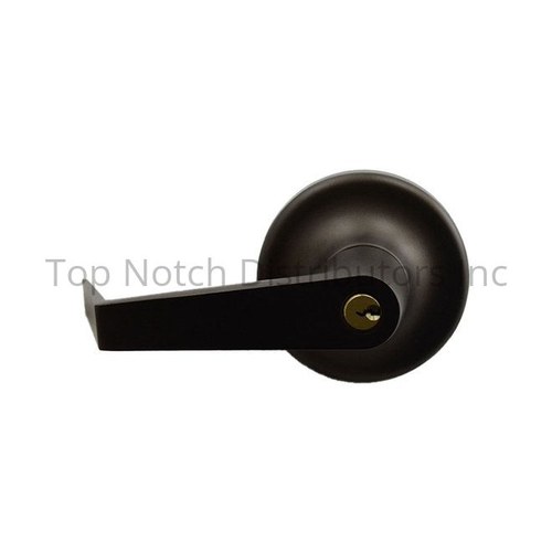 Accentra AU441F613E Augusta Key-in Lever Night Latch Trim US10BE Oil Rubbed Bronze