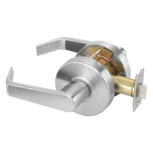 Accentra AU4601LN626 Augusta Grade 2 Passage Lever Lock, MCP234 Latch, Satin Chrome Finish