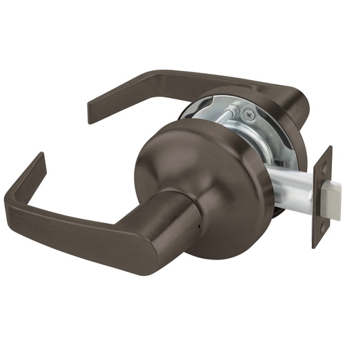 Accentra AU4701LN613E Augusta Grade 1 Passage Lever Lock, Oil Rubbed Bronze, 693 Latch, 497-114 Strike
