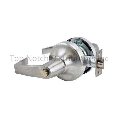 Accentra AU4704LN626LC Augusta Grade 1 Cylindrical Lock, Satin Chrome, Less Cylinder, 694 Latch