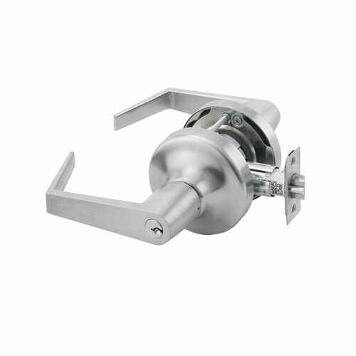Accentra AU5305LN626 Augusta Grade 2 Storeroom Lever Lock, Para Keyway, Satin Chrome Finish