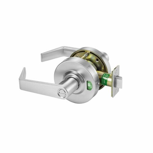 Accentra AUYPL02626 Augusta Privacy Indicator Lock, Red/Green, 2-3/4