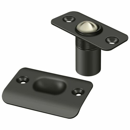 Deltana BC218RU10B Round Corner Ball Catch, Oil-Rubbed Bronze