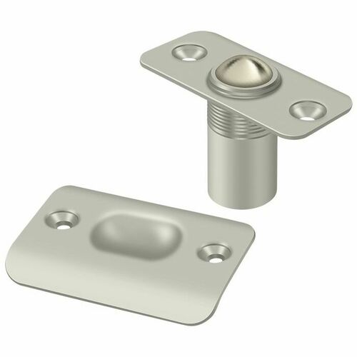 Deltana BC218RU15 Brushed Nickel Round Corner Ball Catch