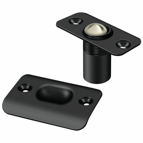 Deltana BC218RU19 Round Corner Ball Catch - Black Finish