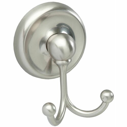 Pamex BC6SN22 Pamex Carmel Double Robe Hook - Satin Nickel Finish