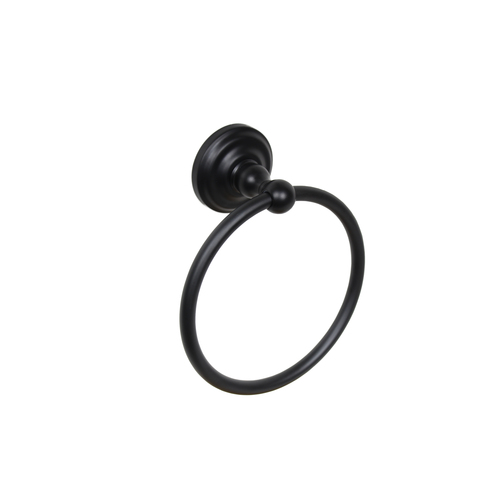 Pamex BC7BL30 Pamex Ventura Matte Black Metal Towel Holder