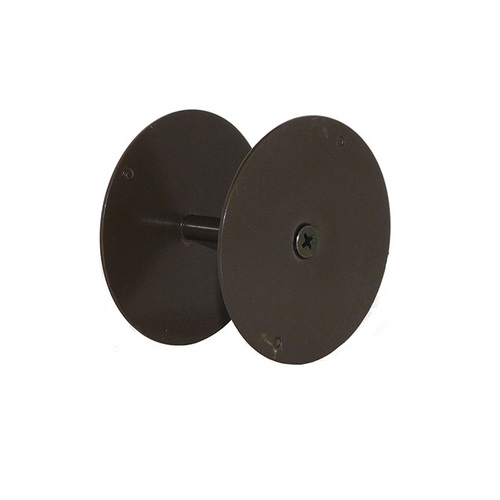 Don-Jo BF-161-DU Dark Bronze Hole Filler Plate for 2-1/8