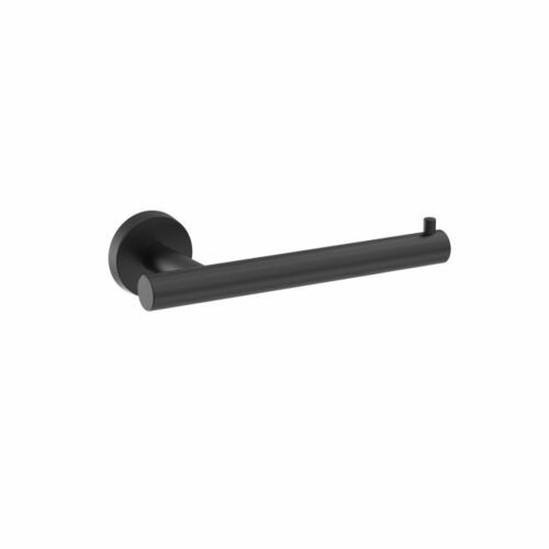 Amerock BH26540MB Arrondi Matte Black Single Post Tissue Roll Holder