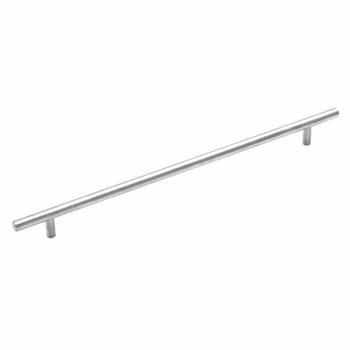 Amerock BP19014CSG9 320mm Carbon Steel Bar Pull in Sterling Nickel