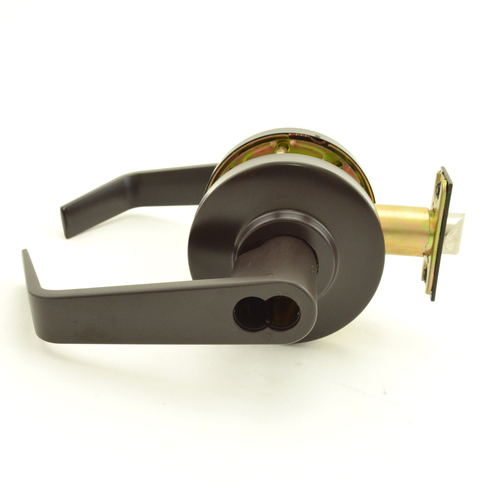 Dexter C2000-CL-ENTR-R-613-SFIC Grade 2 Clutching Cylindrical Lock, Small Format IC, Oil Rubbed Bronze Finish