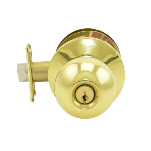 Dexter C2000CLRMB605KDC Classroom Grade 2 Ball Knob Lock, C Keyway, 2-3/4