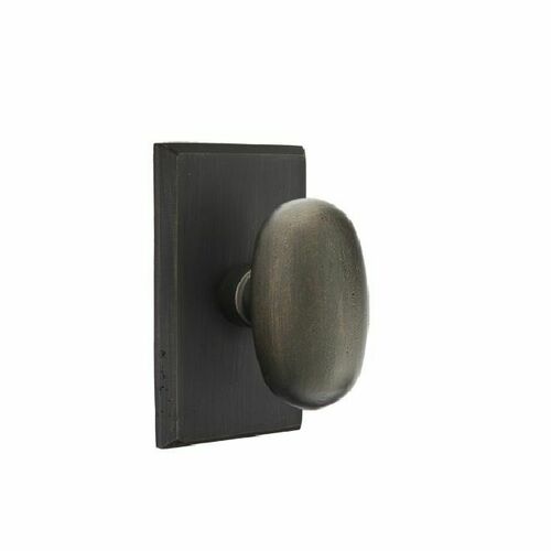 Emtek C7104BZEGMB Bronze Egg Knob Passage, 2-3/8