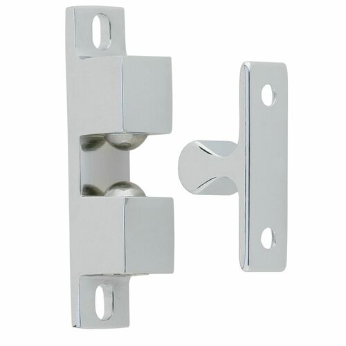Ives CL2226D 3-Way Ball Catch Cabinet Latch - Satin Chrome Finish