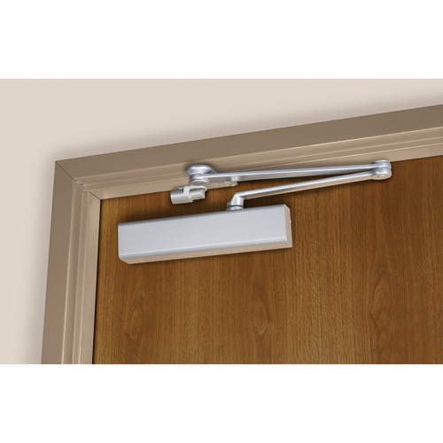 Norton CLP8501689 CloserPlus Adjustable Surface Mount Door Closer with Aluminum Finish