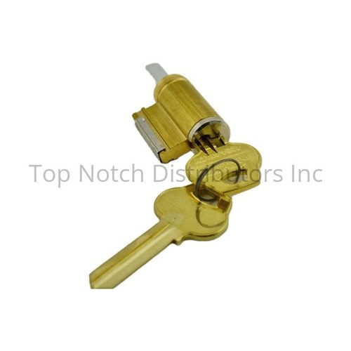 Corbin Russwin CR200003362659C1 Key-in Lever Cylinder, 6-Pin 59C1 Keyway, Satin Chrome Finish