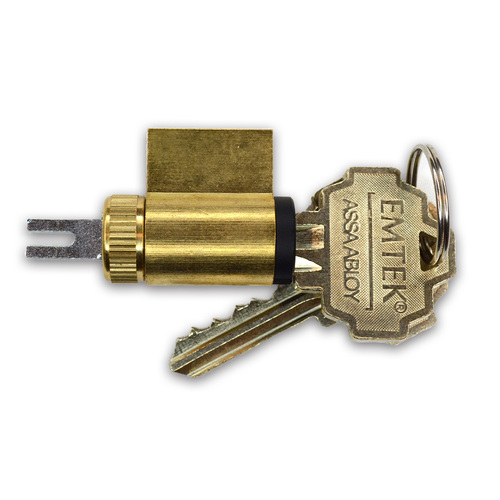 Emtek CY4-PSCHCTOS5-FB Double Cylinder Deadbolt for FB US19 FBS Finishes