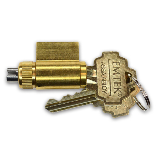 Emtek CY4-PSCHCTS2-US3 Single Keyed Knob/Lever, Schlage C Cylinder, US3/US4/US7 Finishes