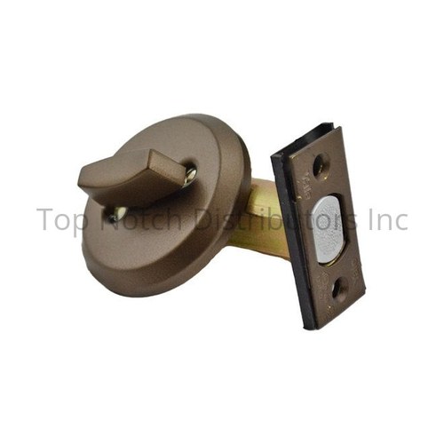 Accentra D292613E Grade 2 Deadbolt with Thumbturn Occupancy Indicator, Oil Rubbed Bronze