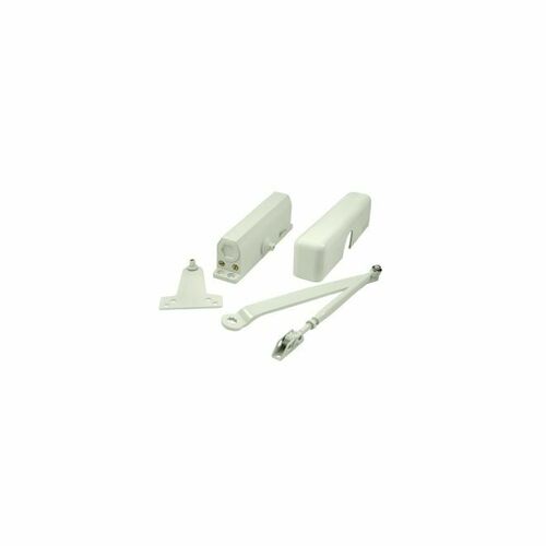 Deltana DC10-WHITE DC10 Forged Iron Door Closer