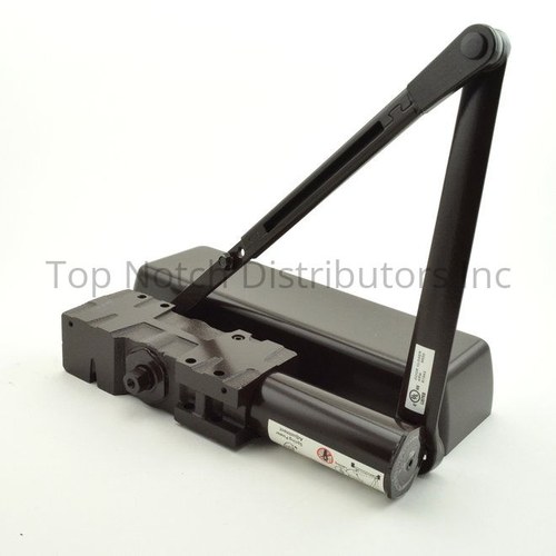 Dexter DCH4000STDFCRWPA695 Heavy Duty Surface Mount Door Closer, Full Cover, Dark Bronze Finish
