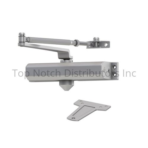 Dexter DCR8000STDLCRWPA689 Residential Surface Mount Door Closer, Aluminum Finish, Regular Arm