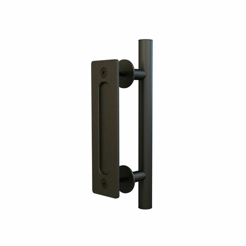 Pamex DD1110PL4BL Pamex Matte Black Flush Pull Handle