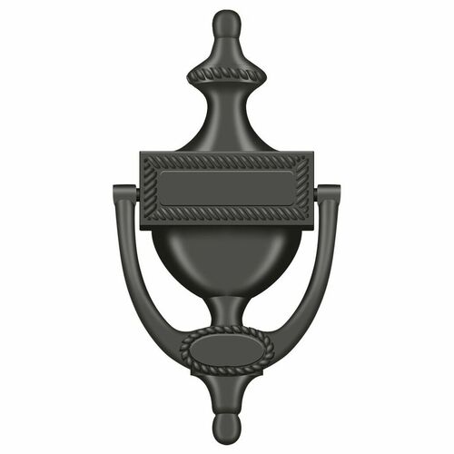 Deltana DKR75U10B Victorian Rope Door Knocker, Oil-Rubbed Bronze