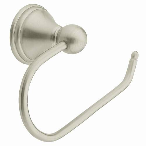 Moen DN8408BN Concealed Mount and Wall Mount Toilet Tissue Holder in Brushed Nickel