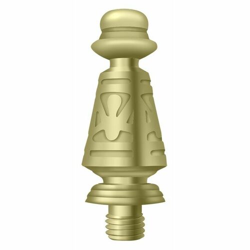 Deltana DSPUT3-UNL Ornate Tip Unlacquered Brass Hardware
