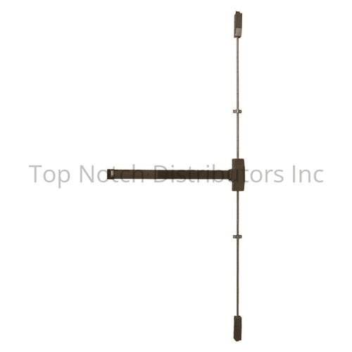 Dexter ED1000VEO3FT7FTDH613 3' x 7' Grade 1 Vertical Rod Exit Device, Oil Rubbed Bronze Finish