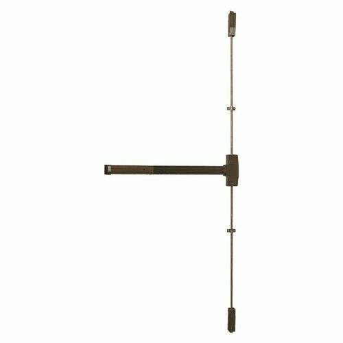 Dexter ED1000VEO3FT7FTDHUS10B 3' x 7' Grade 1 Surface Vertical Rod Exit Device, Oil Rubbed Bronze Finish