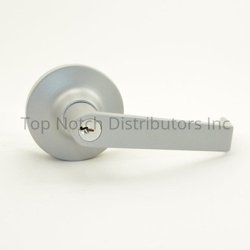 Dexter ED1500TCLRMRKDC689 Classroom Key Lever Exit Device Trim, Regular Lever, C Keyway, Aluminum Finish