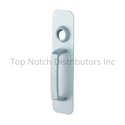 Dexter ED1500TNLPULESCNC689 Night Latch Exit Device Trim with Cylinder - Aluminum Finish
