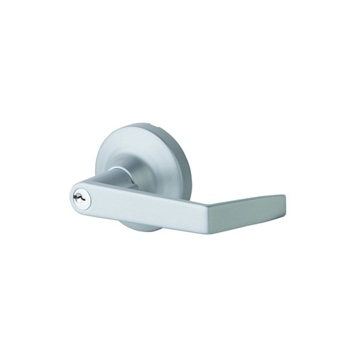 Dexter ED1500TNLRKDCSP28 Night Latch Key Lever Exit Device Trim, C Keyway, Aluminum Finish