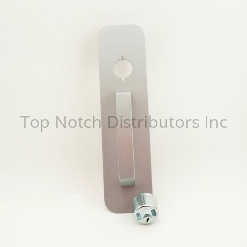 Dexter ED1500TNLRSFIC689 Night Latch Key Lever Exit Device Trim, IC Prep, Aluminum Finish