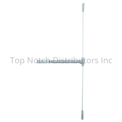 Dexter ED1500VEO3FT7FTDH689 3' x 7' Grade 1 Surface Vertical Rod Exit Device, Aluminum Finish