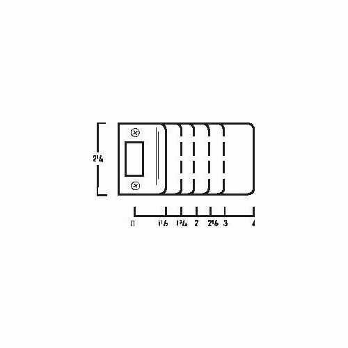 Don-Jo EL125630RC 2-1/4