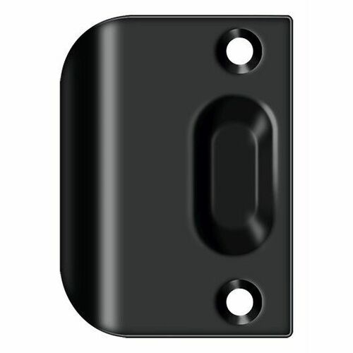 Deltana FLSP335U19 Black Full Lip Strike Plate for Ball Roller Catches