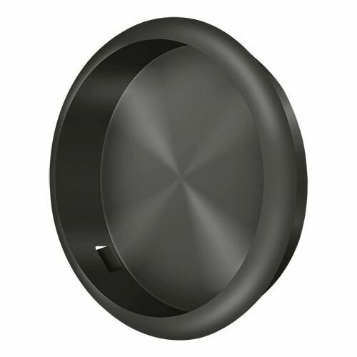 Deltana FP221RU10B Round Flush Pull, 2.5