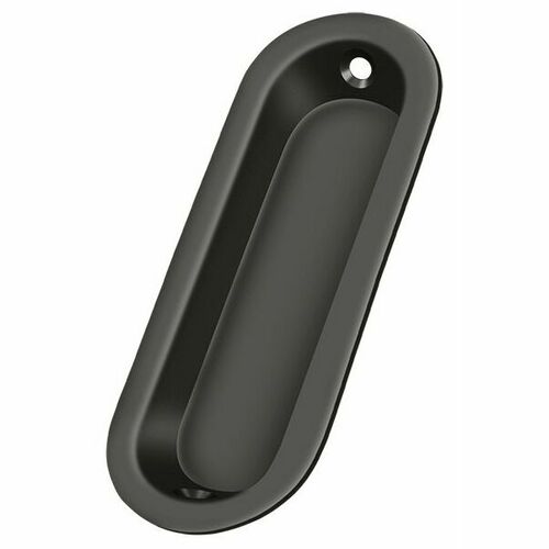 Deltana FP223U10B Oblong Flush Pull, 3.5