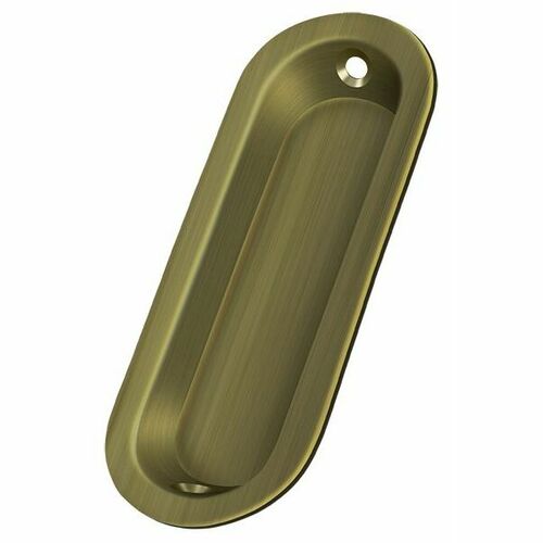 Deltana FP223U5 Oblong Flush Pull, 3.5