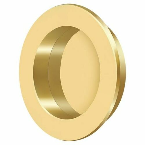 Deltana FP238CR003 HD Round Flush Pull, 2-3/8